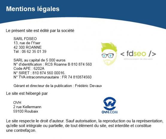 mentions legales
